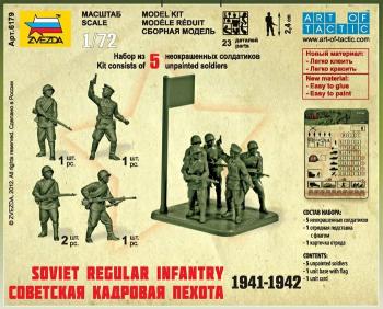 Zvezda 6179 Soviet Infantry 1941-1942