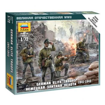Zvezda 6180 German Elite Troops 1939-43