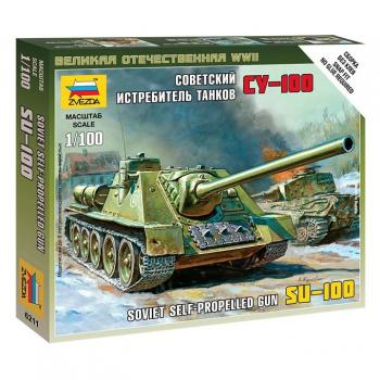 Zvezda 6211 Soviet Gun SU-100