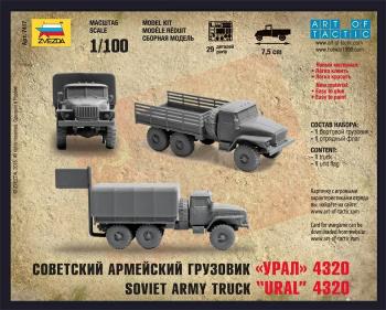 Zvezda 7417 Soviet Truck "Ural" 4320